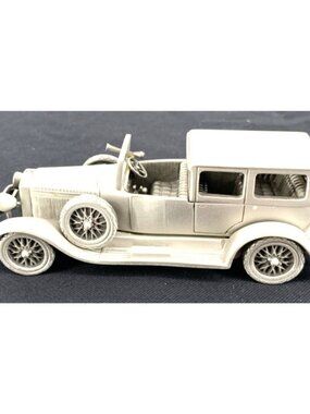 1926 Isotta Fraschini Danbury Mint Pewter Model Italian Car Made in England